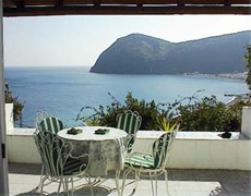 Vacanze a Lipari, Case Mela, vista dalla terrazza